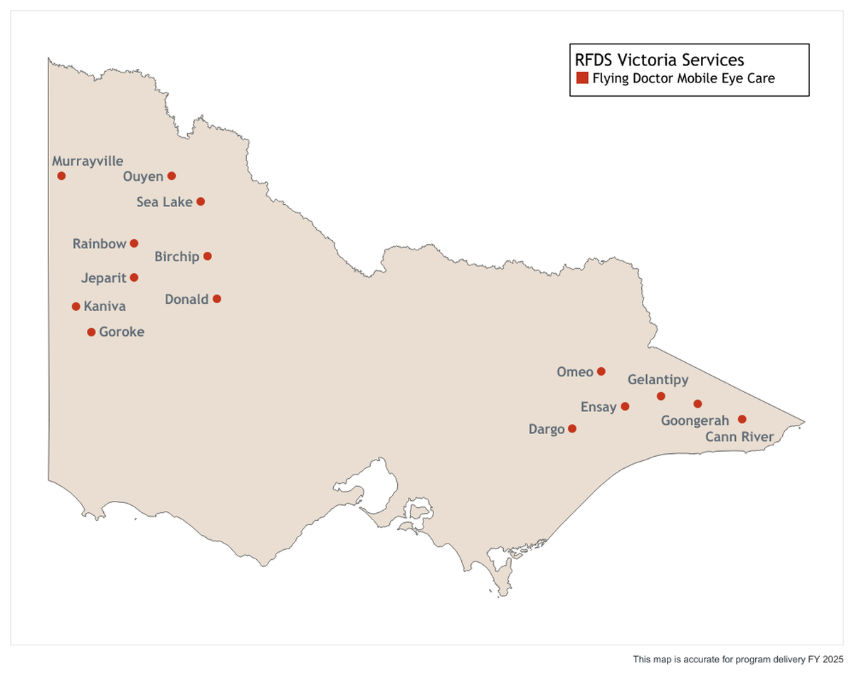 Eye care map
