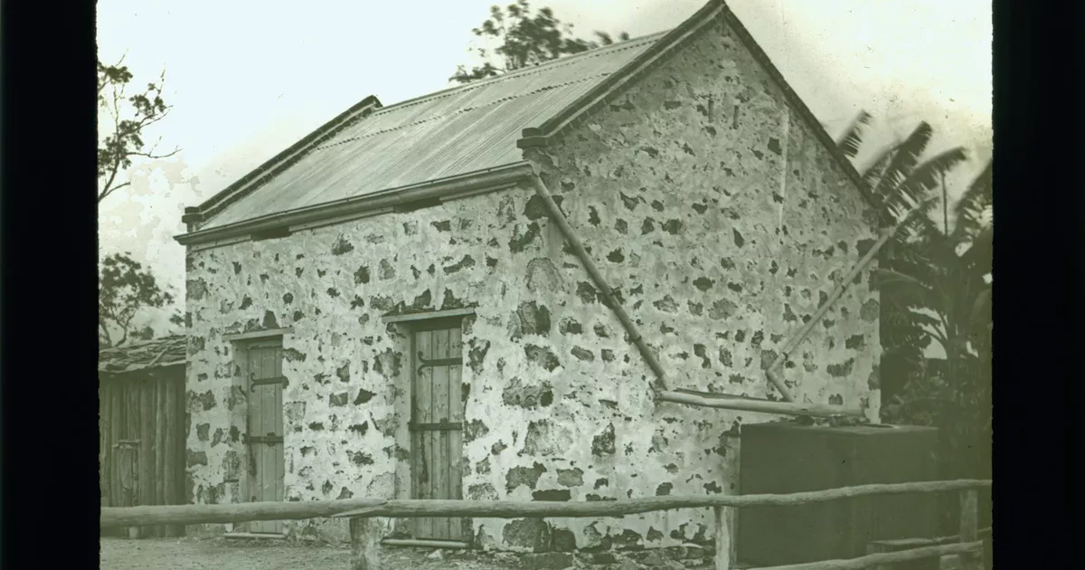 Stone building - AGSA Collection