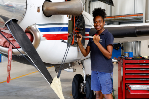  Garvina Lui, Aircraft Maintenance Engineer Apprentice at RFDS