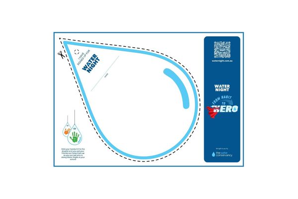 Thumbnail for the Water Night 2025 Resource -Kids Activities Cheat Sheet