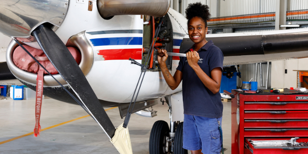  Garvina Lui, Aircraft Maintenance Engineer Apprentice at RFDS