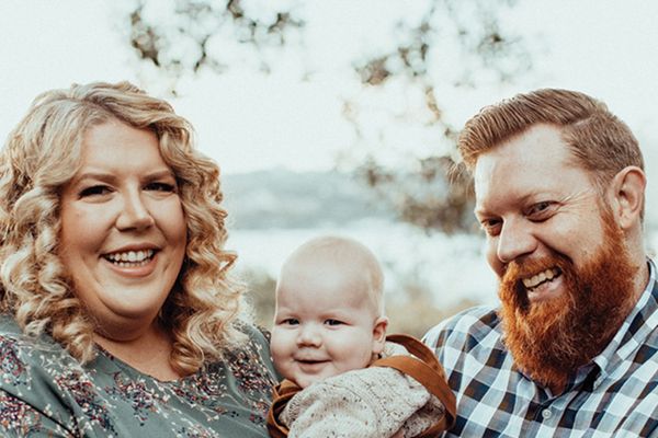 Cristina Caamano, RFDS Gift in Wills Senior Coordinator  and family