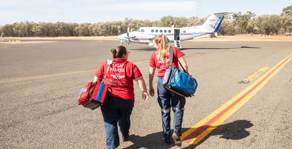 Flight nurse Charelville