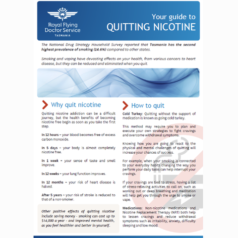 Preview for QUITTING NICOTINE