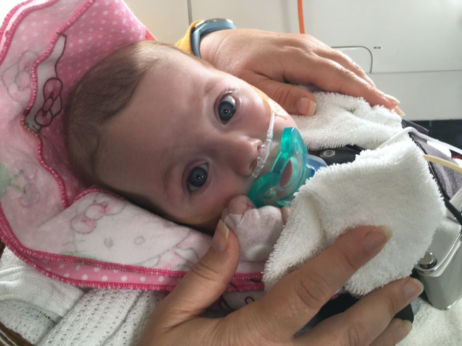 Grace turning on the charm inflight