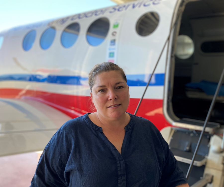 Prudence in front on RFDS Aircraft